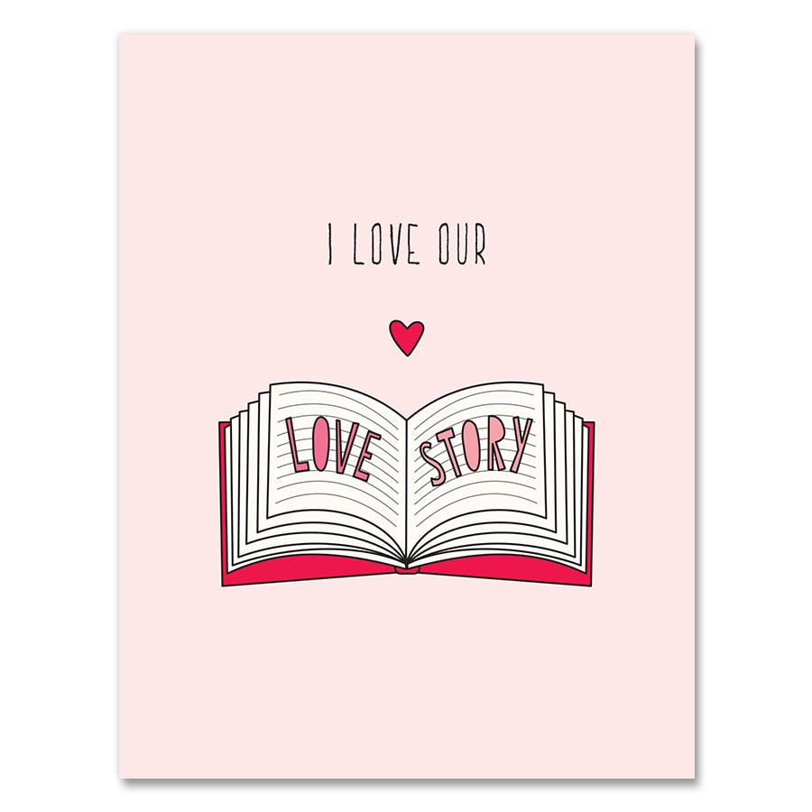 Love Our Love Story Greeting Card